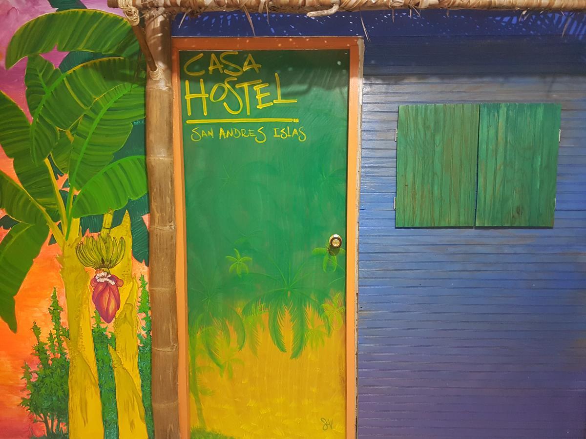 Casa Hostel San Andres Buitenkant foto