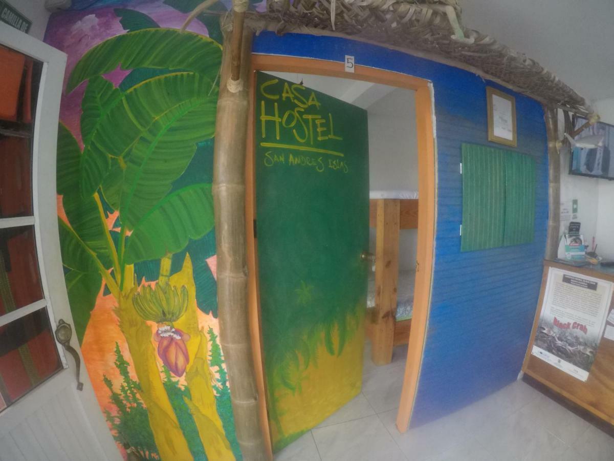 Casa Hostel San Andres Buitenkant foto